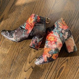 Floral boots